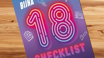 Bijna 18 checklist