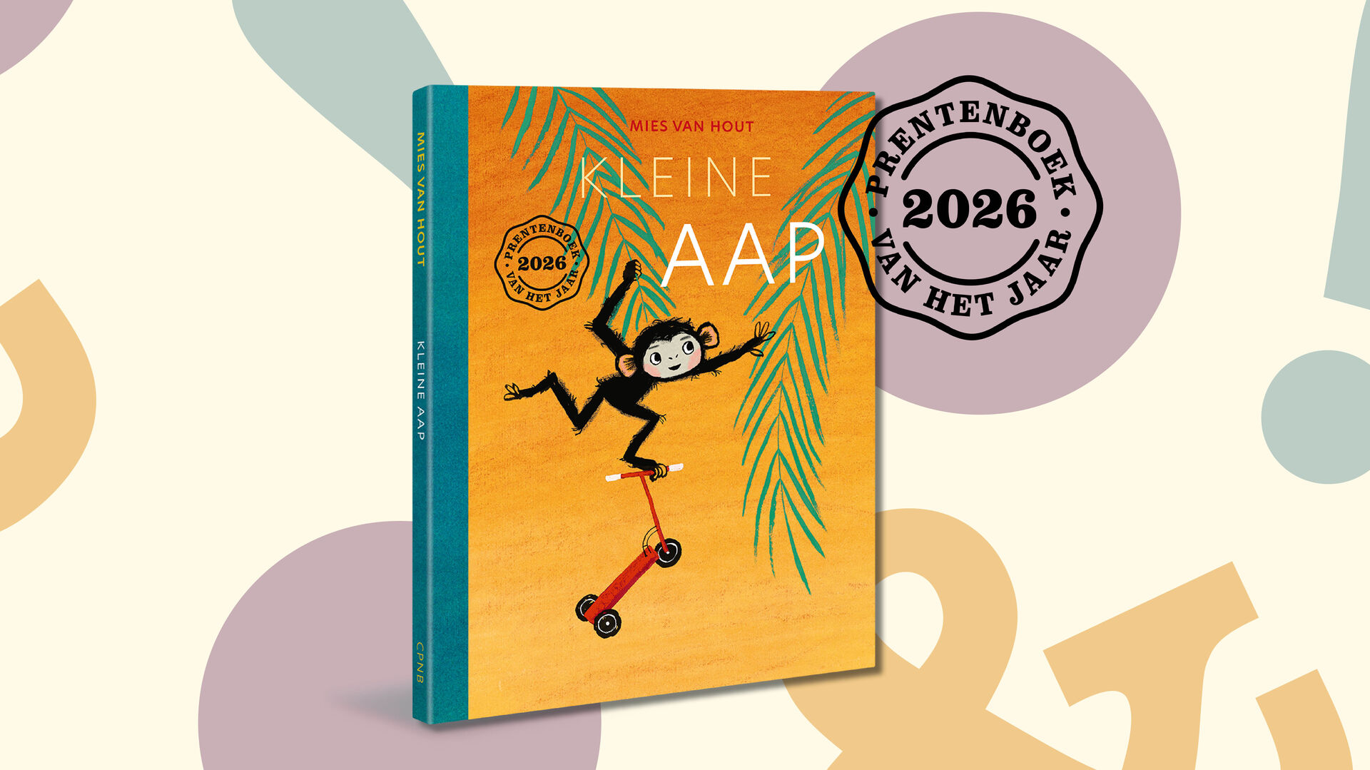 'Kleine Aap' is Prentenboek van het Jaar 2026