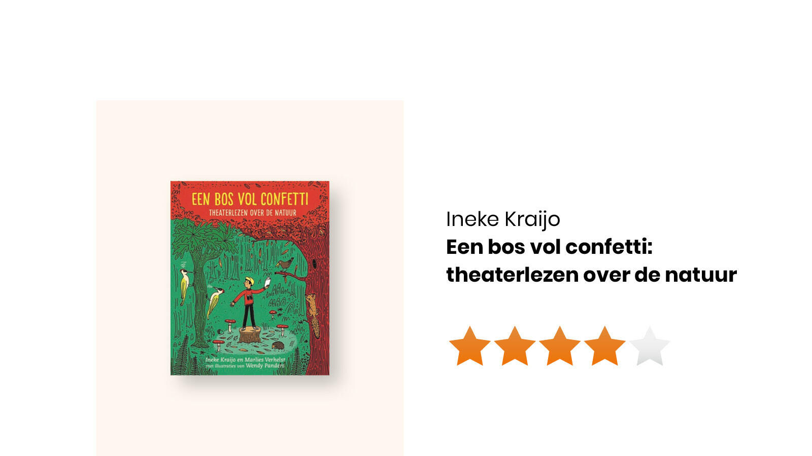 Theaterleesboek: geschikt om voor te lezen aan publiek