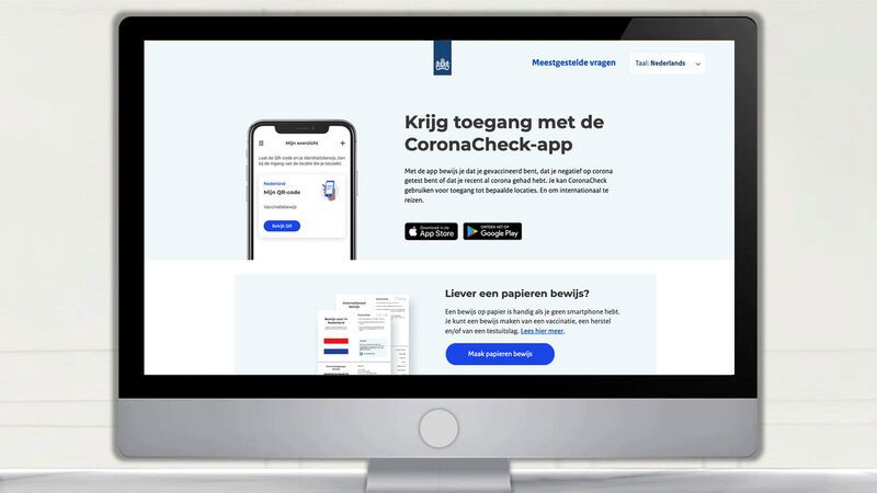 Uitleg coronabewijs maken en gebruiken met de CoronaCheck-app